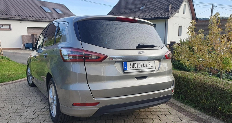 Ford S-Max cena 74900 przebieg: 137000, rok produkcji 2015 z Zielonka małe 781